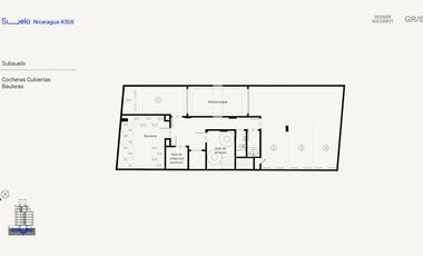 Departamento - Venta 3 ambientes con baulera -Palermo