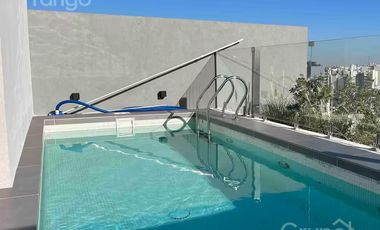 Departamento en venta, monoambiente en Villa Crespo, pileta, parrilla terraza