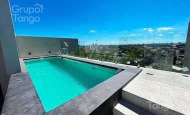 Departamento en venta, monoambiente en Villa Crespo, pileta, parrilla terraza
