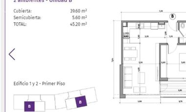 Alquiler Nuevo Quilmes Residencias-Departamento 2 Ambientes