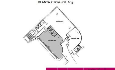 Oficina en Arriendo en Torre Paris/ Metro Los Leones