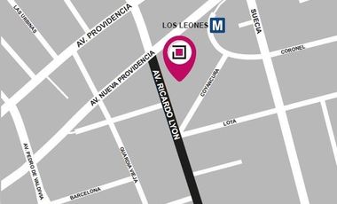 Oficina en Arriendo en Torre Paris/ Metro Los Leones