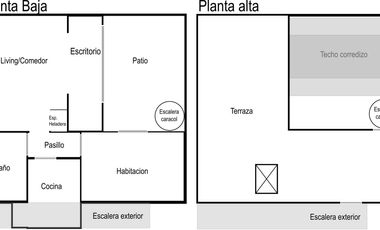 VENTA PH 2 AMB A REFACCIONAR, ACEPTA PERMUTA