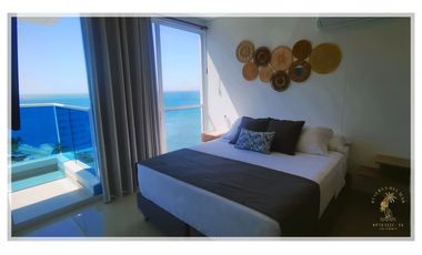 Apartamento con espectacular vista al mar