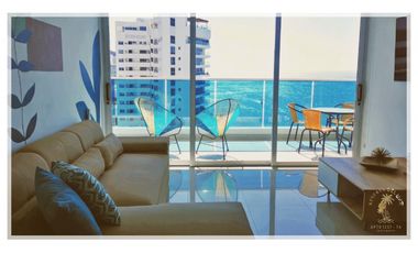 Apartamento con espectacular vista al mar