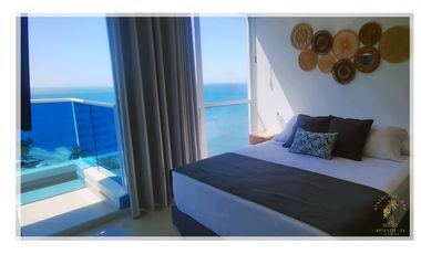 Apartamento con espectacular vista al mar