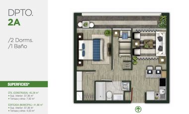 Departamentos nuevos de 1D 1B por Metro Carlos Valdovinos, San Joaquin