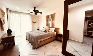 Departamento 2 recamaras en pequeño condominio en Aldea Zama