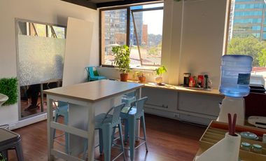 ARRIENDO OFICINA DE 265 M2 EN EL CORAZON DE PROVIDENCIA