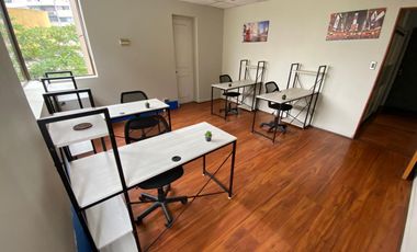 ARRIENDO OFICINA DE 265 M2 EN EL CORAZON DE PROVIDENCIA