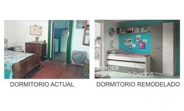 OPORTUNIDAD! CASA 6 AMB. 170M2 PARA REMODELAR EN INMEJORABLE UBICACION!! IDEAL 2 FAMILIAS O INVERSOR