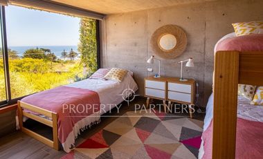 Magnífica casa con vista al mar en El Pangue Zapallar