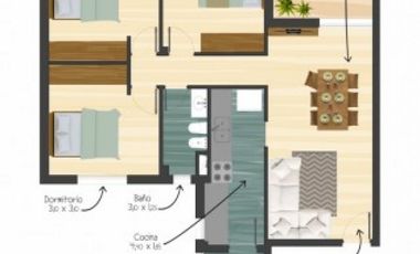 VENTA - DEPTO 3 HBITACIONES - ZONA CENTRO