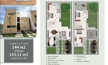 CASA EN PRIVADA CON ALBERCA en zona Walmart Muñoz – San Luis Potosí