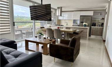 Renta de apartamento amoblado altos de Ciudad jardin