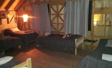 Moto parador en Ruta 40 San MartÃ­n de los Andes