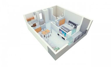 Vendo DTO MONO Y 1 DORM. EMPRENDIMIENTO EDIFICIO VILLAGUAY 2