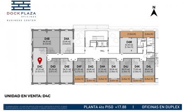 Oficina en Ciudad Ribera | Dock Plaza Estudios Profesionales | Av. Carballo 194