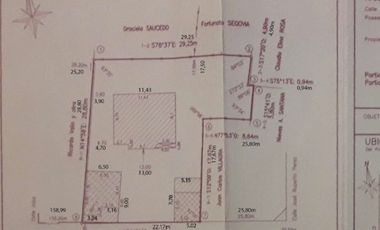 VENDO 2 CASAS EN LOTE DE 1.500 m2 CALLE MARCOS SASTRE