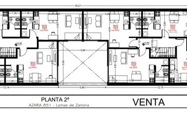 DEPARTAMENTO MONOAMBIENTE EN 2Â° PISO DTO F ,LOMAS DE ZAMORA.