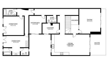 Casa - Belgrano - Olleros - ideal uso comercial - embajadas - diplomáticos - 805 metros