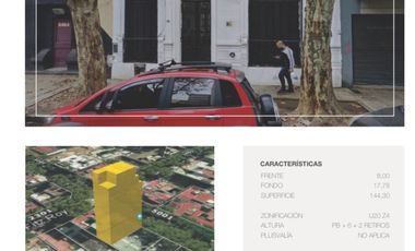 Terreno en venta en Ciudad Autónoma de Buenos Aires, Buenos Aires
