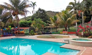 CASA CAMPESTRE HOTEL EN VENTA, MULALO, YUMBO, VALLE DEL CAUCA