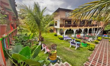 CASA CAMPESTRE HOTEL EN VENTA, MULALO, YUMBO, VALLE DEL CAUCA