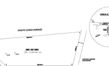TERRENO EN VENTA EN SAN LORENZO OAXACA
