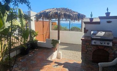 RENTA CASA TIPO RUSTICA CON VISTA AL MAR DE ROSARITO