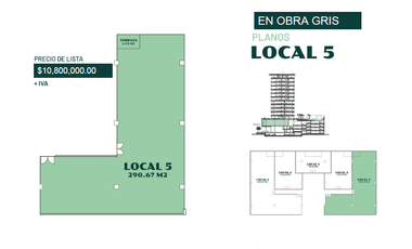 VENTA EXCELENTES LOCALES EN MONTES DE AME