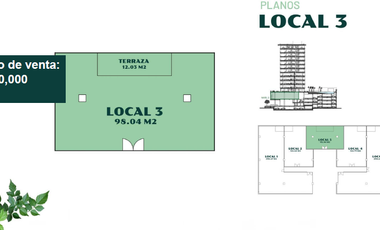 VENTA LOCALES AAA EN MONTES DE AME