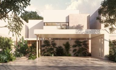 PREVENTA DE CASA AL NORTE DE MÉRIDA 3 HABITACIONES. MÉRIDA