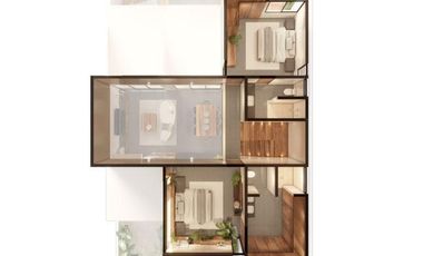 PREVENTA DE CASA AL NORTE DE MÉRIDA 3 HABITACIONES. MÉRIDA