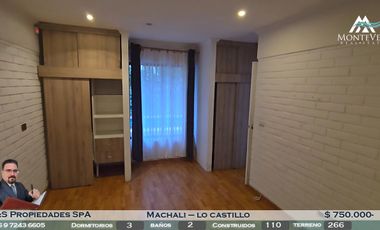 Lo Castillo - Machali - Arrienda y Vende MonteVeo