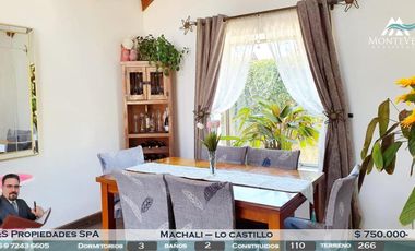 Lo Castillo - Machali - Arrienda y Vende MonteVeo