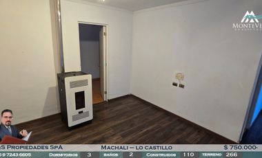 Lo Castillo - Machali - Arrienda y Vende MonteVeo
