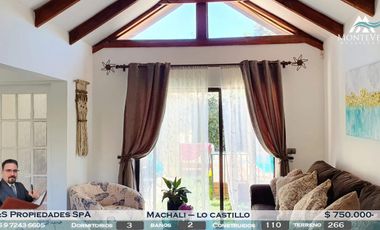 Lo Castillo - Machali - Arrienda y Vende MonteVeo
