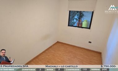 Lo Castillo - Machali - Arrienda y Vende MonteVeo