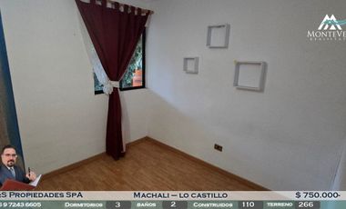 Lo Castillo - Machali - Arrienda y Vende MonteVeo