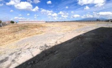 Terreno en renta zona industrial, federal Pue-Tlaxcala, Barranca Honda, Puebla