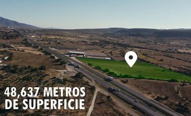 TERRENO SOBRE CARR. FEDERAL 57 A 10MIN P. IND. QUERETARO SAN JOSE ITURBIDE
