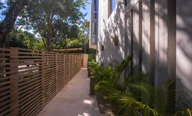 Reventa Amplio Departamento frente a Cenote en Aldea Zama