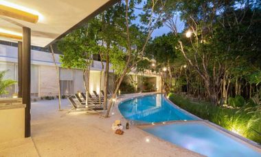 Reventa Amplio Departamento frente a Cenote en Aldea Zama