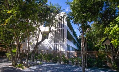 Reventa Amplio Departamento frente a Cenote en Aldea Zama