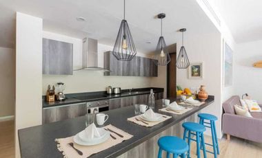 Reventa Amplio Departamento frente a Cenote en Aldea Zama