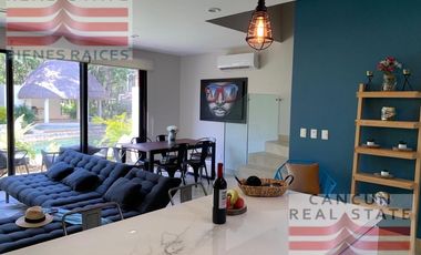 Villa en Venta, amueblada, Lagunas de Mayakoba