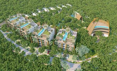 Penthouse con vista 360° a la Laguna de Bacalar – Xul-Ha