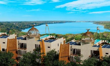Penthouse con vista 360° a la Laguna de Bacalar – Xul-Ha