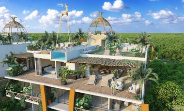 Penthouse con vista 360° a la Laguna de Bacalar – Xul-Ha